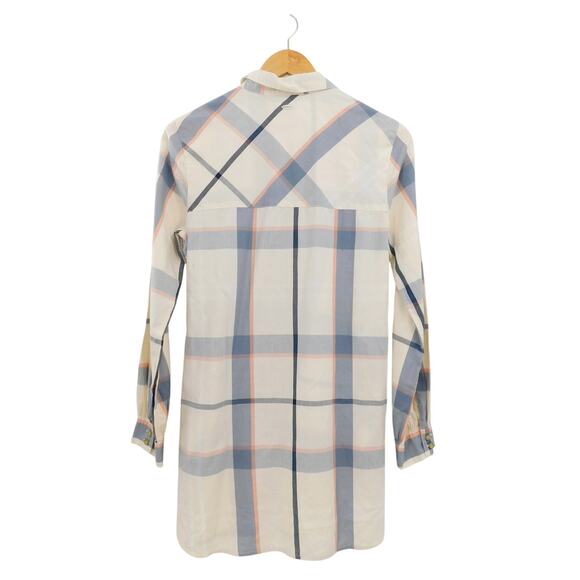 Barbour Women's Lothian Long Sleeves Cotton Printed Shirt Size 6 Classic - Picture 2 of 7